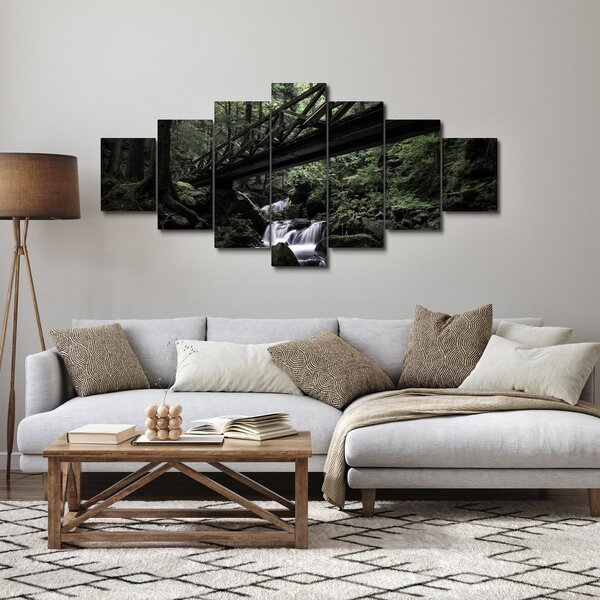 Obraz z černého lesa (210x100 cm)