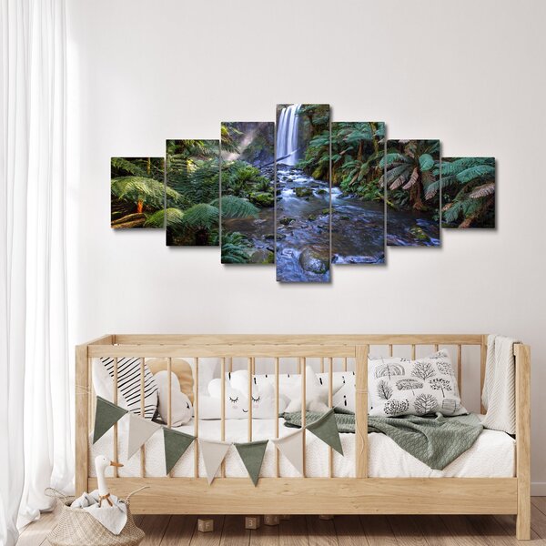 Obraz austraského deštného lesa (210x100 cm)