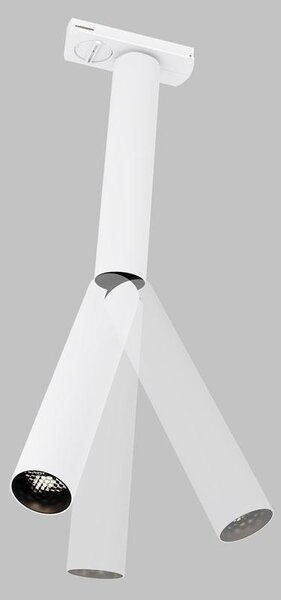 Maytoni Reflektorové LED svítidlo FOCUS DUAL 6W pro 1F systém UNITY, v. 32,5 cm, 3000K Barva: Černá
