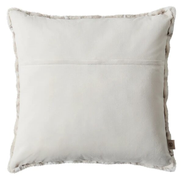 Skinnwille Home Collection Kožešinový polštář Nika 65x65 cm, sněžný leopard