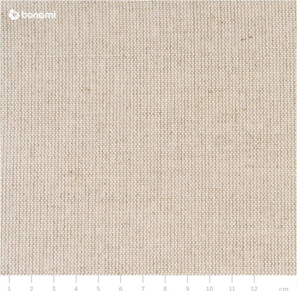 Šedobéžová lněná rozkládací pohovka 140 cm Roots Carob – Karup Design