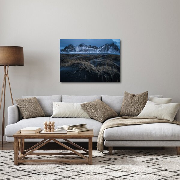 Obraz výhledu na Islandské vrcholky (70x50 cm)