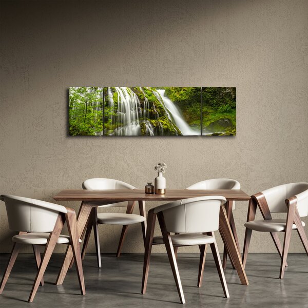 Obraz - Vodopád, Wind River Valley (170x50 cm)