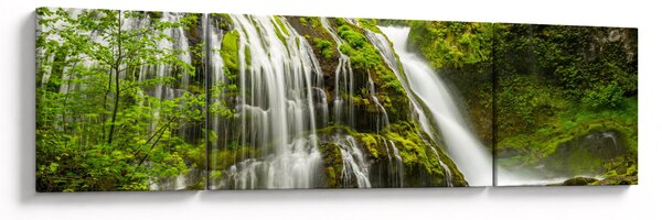 Obraz - Vodopád, Wind River Valley (170x50 cm)