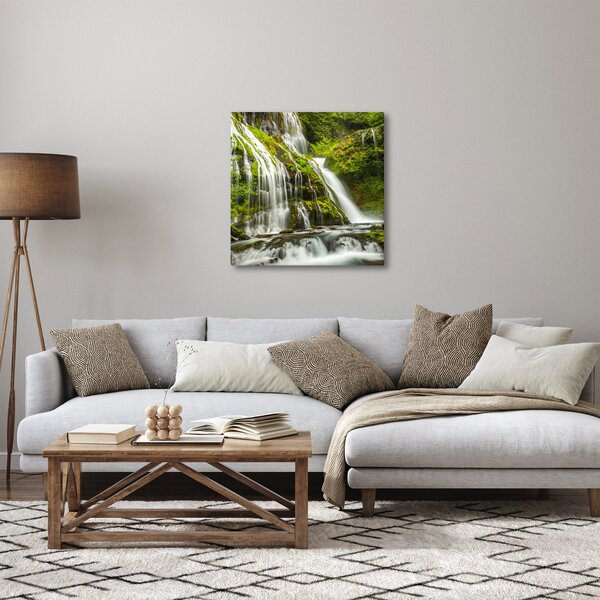 Obraz - Vodopád, Wind River Valley (30x30 cm)