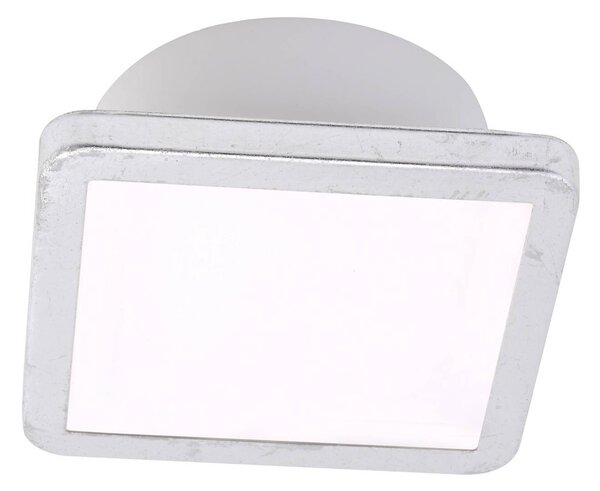 LIGHTME Stropní světlo LightMe Aqua Uno, 11 x cm, stříbrné, IP44, Chrom / stříbro, Koupelna, Hliník, Moderní