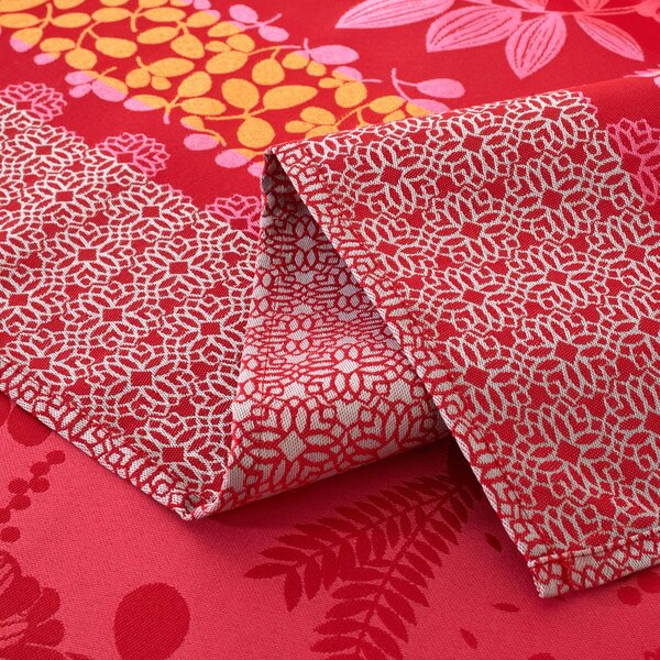 Ubrus Nydel® s potiskem fuchsie 160x160 cm