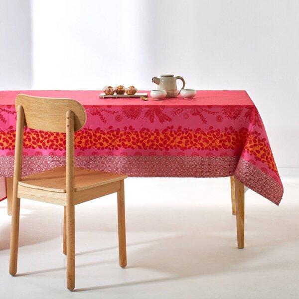 Ubrus Nydel® s potiskem fuchsie 160x160 cm