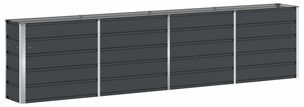 Truhlík Antracit 320 x 40 x 75 cm Ocel