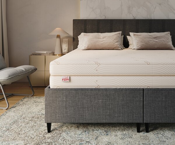 Pěnová matrace HYBRID BAMBOO 80x200 cm 21 cm