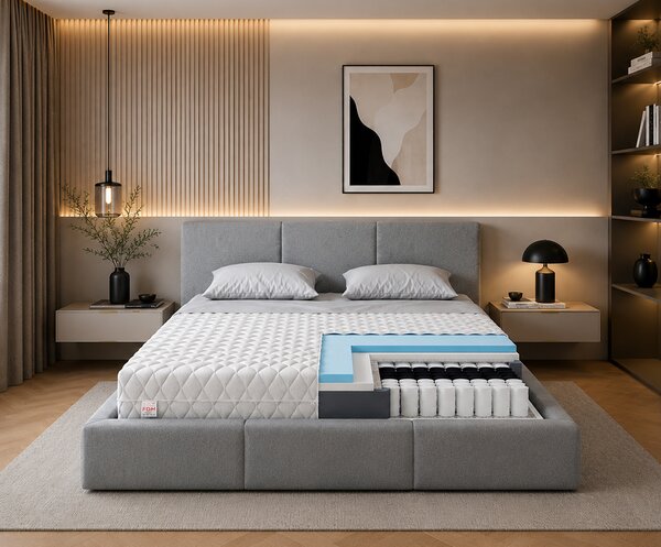 Taštičková matrace ENNA MAX JERSEY 80x200 cm 25 cm
