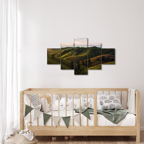 Obraz - Výhled na thajské kopečky (125x70 cm)