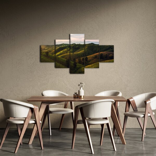Obraz - Výhled na thajské kopečky (125x70 cm)