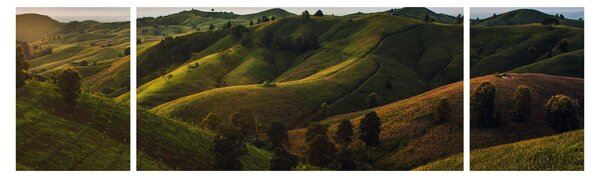 Obraz - Výhled na thajské kopečky (170x50 cm)