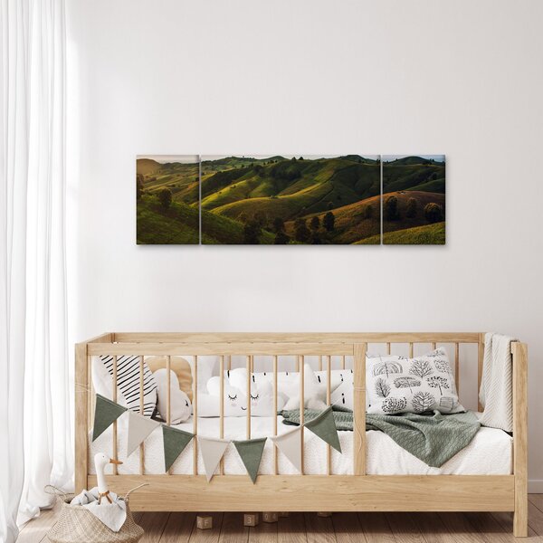 Obraz - Výhled na thajské kopečky (170x50 cm)