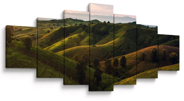 Obraz - Výhled na thajské kopečky (210x100 cm)