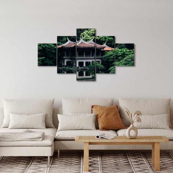Obraz z japonské národní zahrady (125x70 cm)