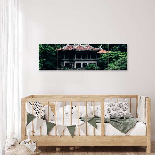 Obraz z japonské národní zahrady (170x50 cm)