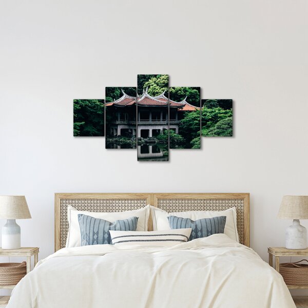 Obraz z japonské národní zahrady (125x70 cm)