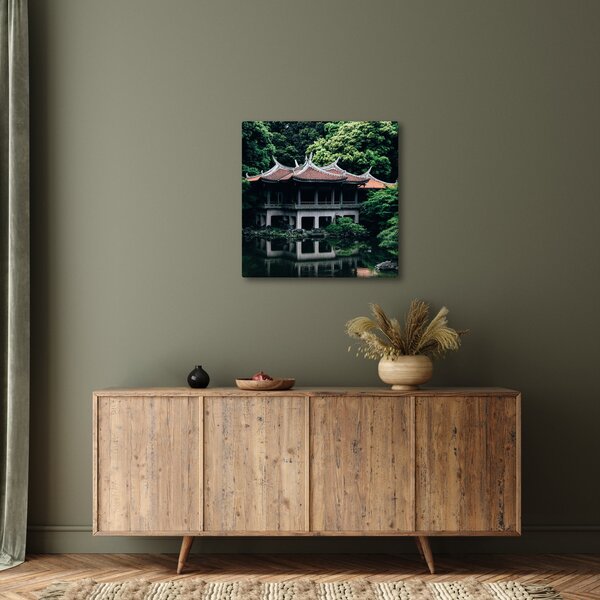Obraz z japonské národní zahrady (30x30 cm)