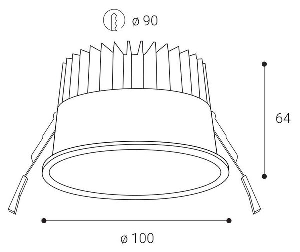 LED2 2095131 LED2 Zápustné venkovní svítidlo VIGO S, W 8-18W 3000K bílá - LED2 Lighting