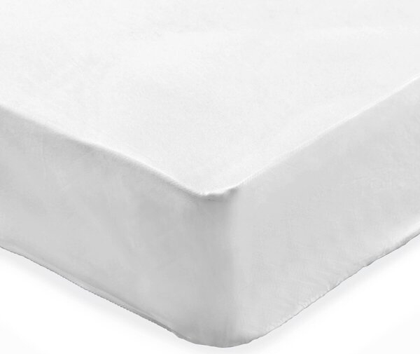 Sada 10 jednorázových napínacích potahů na matraci bílá 80x190 cm