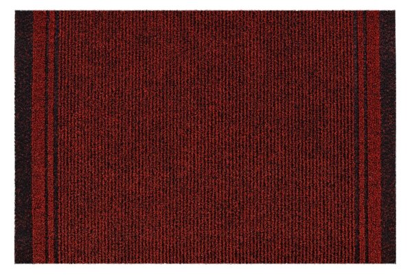 Koberce Łuszczów Běhoun, rohože červené MALAGA 3066 66x310 cm