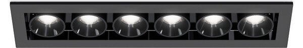LED2 2560253 LED2 Zápustné svítidlo RIVA MINI 6, B 10W 3000K/3500K/4000K UGR černá - LED2 Lighting