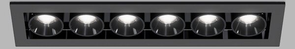 LED2 2560253 LED2 Zápustné svítidlo RIVA MINI 6, B 10W 3000K/3500K/4000K UGR černá - LED2 Lighting