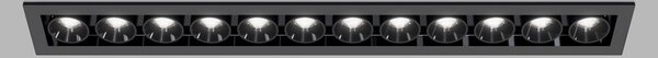 LED2 2560353 LED2 Zápustné svítidlo RIVA MINI 12, B 20W 3000K/3500K/4000K UGR černá - LED2 Lighting