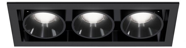 LED2 2560753 LED2 Zápustné svítidlo RIVA MAXI 3, B 15W 3000K/3500K/4000K UGR černá - LED2 Lighting