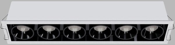 LED2 2560851 LED2 Zápustné svítidlo RIVA MAXI 6, W 30W 3000K/3500K/4000K UGR bílá - LED2 Lighting