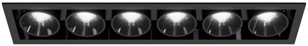 LED2 2560853 LED2 Zápustné svítidlo RIVA MAXI 6, B 30W 3000K/3500K/4000K UGR černá - LED2 Lighting