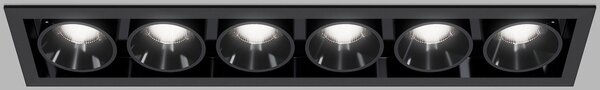LED2 2560853 LED2 Zápustné svítidlo RIVA MAXI 6, B 30W 3000K/3500K/4000K UGR černá - LED2 Lighting