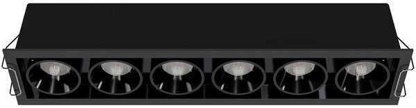 LED2 2560853 LED2 Zápustné svítidlo RIVA MAXI 6, B 30W 3000K/3500K/4000K UGR černá - LED2 Lighting