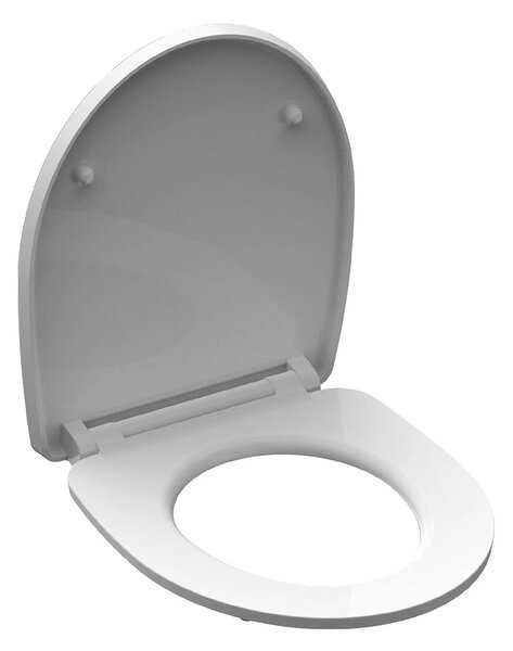Eisl Sanitär WC prkénko Duroplast Soft Close Iceberg High Gloss 82579