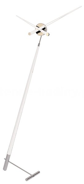 Designové podlahové hodiny Nomon Pisa L bílé 150cm