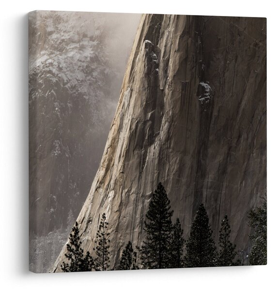 Obraz z údolí Yosemite národní parku, USA (30x30 cm)