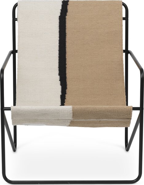 Ferm Living 1104263881 Židle Desert Block černý rám