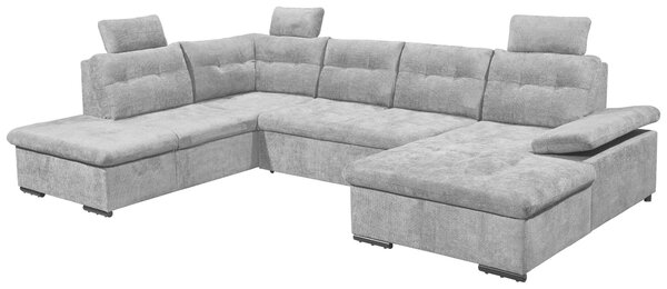 SEDACÍ SOUPRAVA, textil, šedá Livetastic - Sedací soupravy, Online Only