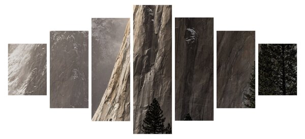 Obraz z údolí Yosemite národní parku, USA (210x100 cm)