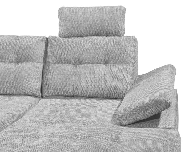 SEDACÍ SOUPRAVA, textil, šedá Livetastic - Sedací soupravy, Online Only