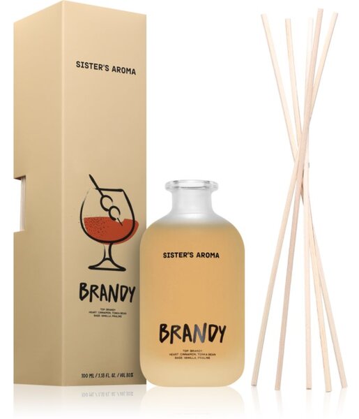 Sister's Aroma Brandy aroma difuzér 100 ml
