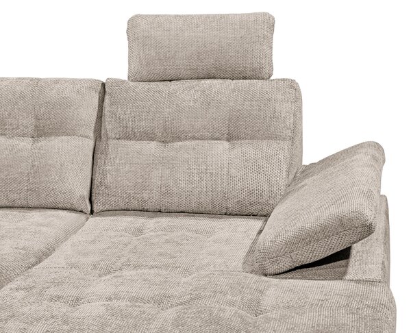 SEDACÍ SOUPRAVA, textil, šedobéžová Livetastic - Sedací soupravy, Online Only
