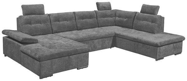 SEDACÍ SOUPRAVA, textil, černá Livetastic - Sedací soupravy, Online Only
