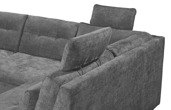 SEDACÍ SOUPRAVA, textil, černá Livetastic - Sedací soupravy, Online Only