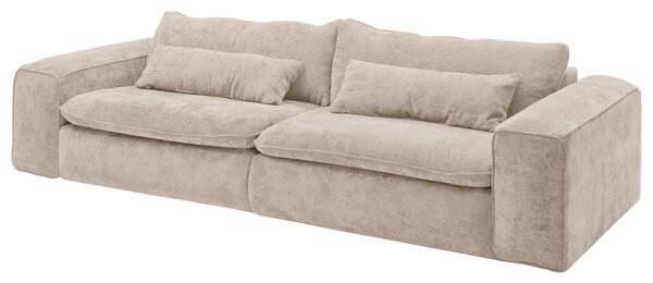 POHOVKA BIG SOFA, textil, šedobéžová Livetastic - Pohovky, Online Only