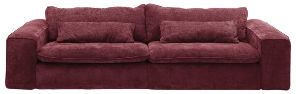 POHOVKA BIG SOFA, textil, vínově červená Livetastic - Pohovky, Online Only