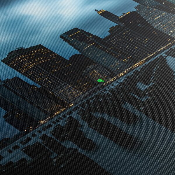 Obraz - Pohled na mrakodrapy New Yorku (210x100 cm)