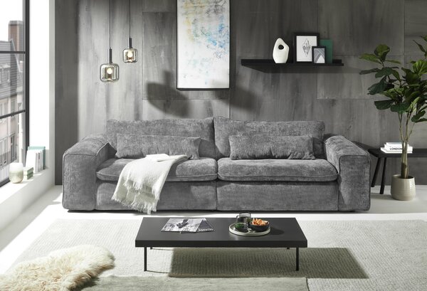 POHOVKA BIG SOFA, textil, šedá Livetastic - Pohovky, Online Only